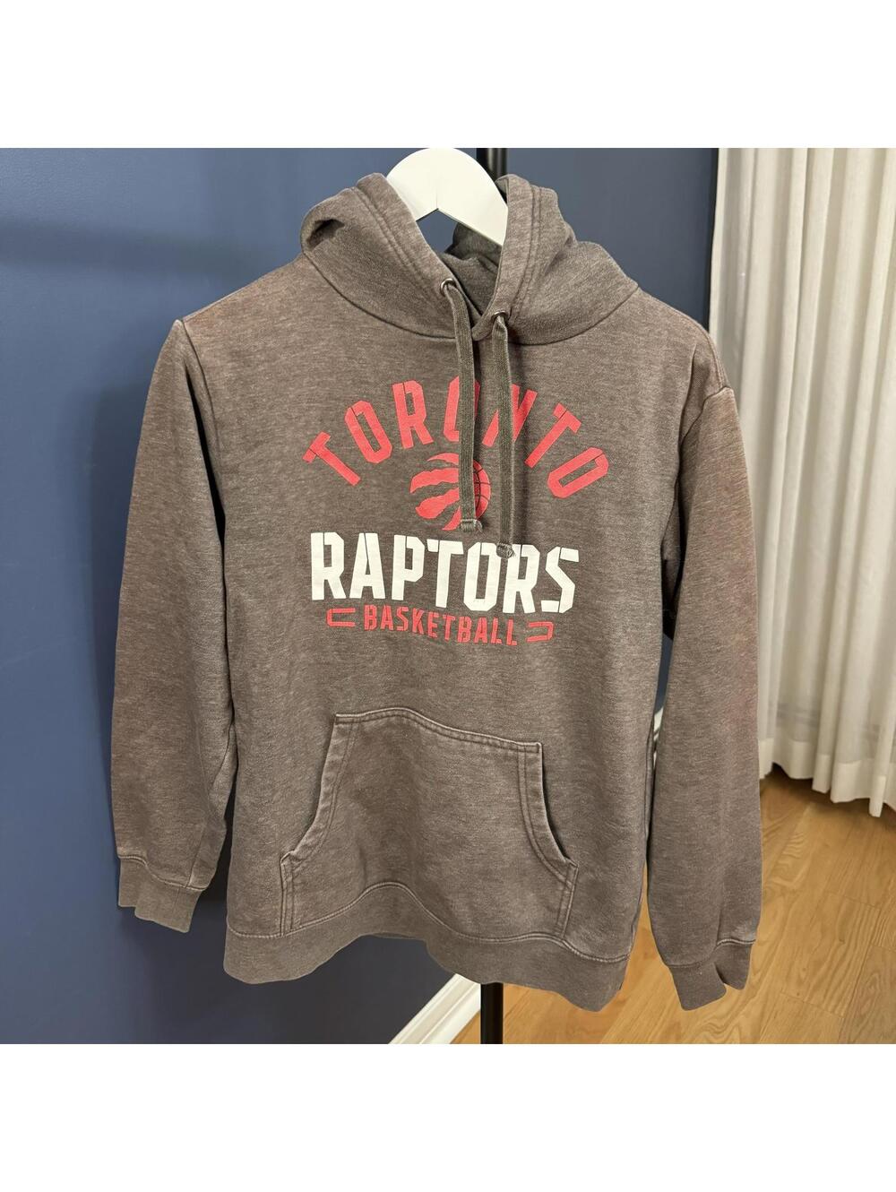 Toronto Raptors Basketball Pullover Hoodie Fanatics Brown Small